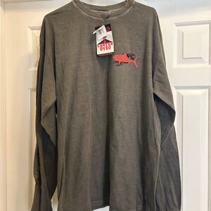Crazy Shirts Men's XL Long Sleeve Gray Shirt